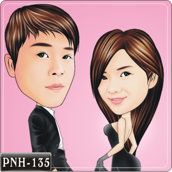 龐德雙人Q版畫PNH-135